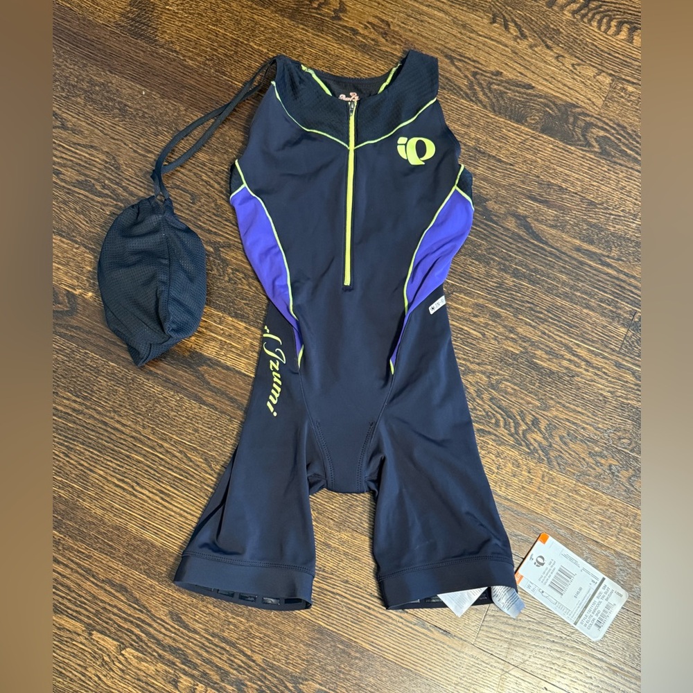 Pearl Izumi Triathlon suit - Black and Purple